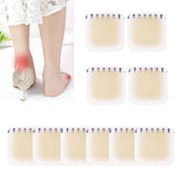 Maxbell 10Pcs Gel Shoes Stickers Foot Care for Sports Shoes High Heels 50mmx50mm