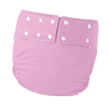 Maxbell Leakproof Adult Cloth Diapers Against Incontinence for Elderly Seniors Pink