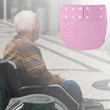 Maxbell Leakproof Adult Cloth Diapers Against Incontinence for Elderly Seniors Pink