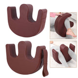 Maxbell Bed Turn Over Cushion Transfer Pad for Elder Patient Leg Pad Nursing Tool Brown
