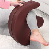Maxbell Bed Turn Over Cushion Transfer Pad for Elder Patient Leg Pad Nursing Tool Brown