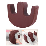 Maxbell Bed Turn Over Cushion Transfer Pad for Elder Patient Leg Pad Nursing Tool Brown