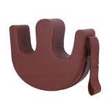 Maxbell Bed Turn Over Cushion Transfer Pad for Elder Patient Leg Pad Nursing Tool Brown with Strap