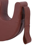 Maxbell Bed Turn Over Cushion Transfer Pad for Elder Patient Leg Pad Nursing Tool Brown with Strap