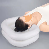 Maxbell Inflatable Shampoo Basin Hair Wash Tub Bedside and in Bed Hair Washing