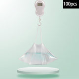 Maxbell 10 Rolls 100Pcs Toilet Cleaning Bag with Drawstring for Kids Portable