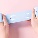 Maxbell 2Pcs Fetal Heart Belt Support Tool Comfortable for 100kg-150kg Pink Blue