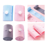Maxbell 2Pcs Fetal Heart Belt Support Tool Comfortable for 100kg-150kg Pink Blue