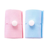 Maxbell 2Pcs Fetal Heart Belt Support Tool Comfortable for 100kg-150kg Pink Blue