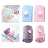 Maxbell 2Pcs Fetal Heart Belt Support Tool Comfortable for 100kg-150kg Pink Blue