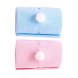 Maxbell 2Pcs Fetal Heart Belt Support Tool Comfortable for 100kg-150kg Pink Blue