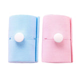Maxbell 2Pcs Fetal Heart Belt Support Tool Comfortable for 100kg-150kg Pink Blue