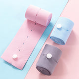 Maxbell 2Pcs Fetal Heart Belt Support Tool Comfortable for 100kg-150kg pink and grey