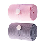 Maxbell 2Pcs Fetal Heart Belt Support Tool Comfortable for 100kg-150kg pink and grey