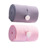 Maxbell 2Pcs Fetal Heart Belt Support Tool Comfortable for 100kg-150kg pink and grey