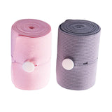 Maxbell 2Pcs Fetal Heart Belt Support Tool Comfortable for 100kg-150kg pink and grey