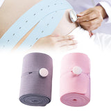 Maxbell 2Pcs Fetal Heart Belt Support Tool Comfortable for 100kg-150kg pink and grey