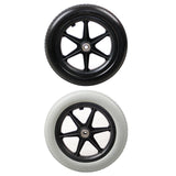 Maxbell 12inch Wheelchair Replacement Rear Wheel for Wheelchairs Walkers Accessories Black