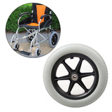 Maxbell 12inch Wheelchair Replacement Rear Wheel for Wheelchairs Walkers Accessories Grey