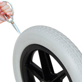 Maxbell 12inch Wheelchair Replacement Rear Wheel for Wheelchairs Walkers Accessories Grey