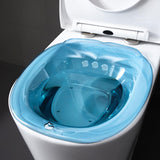 Maxbell Toilet Bidet Overflow Bidet Basin for for Postpartum Care women Blue