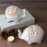Maxbell Candle Holder Ornament for Aromatherapy Table Centerpiece Bookcase Shelf