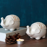 Maxbell Candle Holder Ornament for Aromatherapy Table Centerpiece Bookcase Shelf