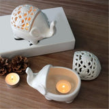 Maxbell Candle Holder Ornament for Aromatherapy Table Centerpiece Bookcase Shelf
