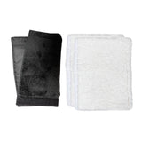 Maxbell 2 Pack Wheelchair Soft Office Chair Universal Armrest Pads Arm Cushions Black