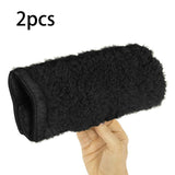 Maxbell 2 Pack Wheelchair Soft Office Chair Universal Armrest Pads Arm Cushions Black