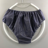 Maxbell 30 Pieces One Time Underwear One Size Stretchy Elastic Waist for Business Blue