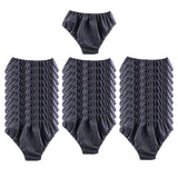 Maxbell 30 Pieces One Time Underwear One Size Stretchy Elastic Waist for Business Blue