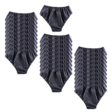 Maxbell 30 Pieces One Time Underwear One Size Stretchy Elastic Waist for Business Blue