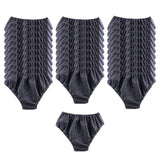 Maxbell 30 Pieces One Time Underwear One Size Stretchy Elastic Waist for Business Blue