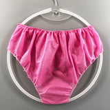 Maxbell 30 Pieces One Time Underwear One Size Stretchy Elastic Waist for Business Purple