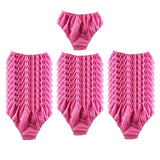 Maxbell 30 Pieces One Time Underwear One Size Stretchy Elastic Waist for Business Purple