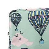 Maxbell Washable Sanitary Napkin Storage Bag Toiletry Pouch Nursing Girls Ladies green balloon