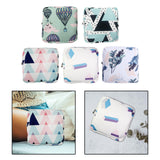 Maxbell Washable Sanitary Napkin Storage Bag Toiletry Pouch Nursing Girls Ladies green balloon
