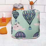 Maxbell Washable Sanitary Napkin Storage Bag Toiletry Pouch Nursing Girls Ladies green balloon