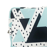Maxbell Washable Sanitary Napkin Storage Bag Toiletry Pouch Nursing Girls Ladies green black triangle