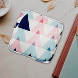 Maxbell Washable Sanitary Napkin Storage Bag Toiletry Pouch Nursing Girls Ladies pink triangle