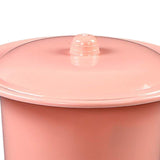 Maxbell Portable Spittoon PP Plastic Lightweight Durable for Elderly Women Men Pink