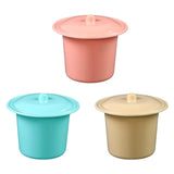 Maxbell Portable Spittoon PP Plastic Lightweight Durable for Elderly Women Men Pink