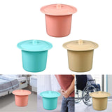 Maxbell Portable Spittoon PP Plastic Lightweight Durable for Elderly Women Men Pink