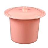 Maxbell Portable Spittoon PP Plastic Lightweight Durable for Elderly Women Men Pink