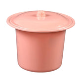 Maxbell Portable Spittoon PP Plastic Lightweight Durable for Elderly Women Men Pink