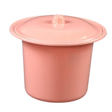Maxbell Portable Spittoon PP Plastic Lightweight Durable for Elderly Women Men Pink