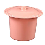 Maxbell Portable Spittoon PP Plastic Lightweight Durable for Elderly Women Men Pink