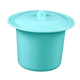 Maxbell Portable Spittoon PP Plastic Lightweight Durable for Elderly Women Men Blue