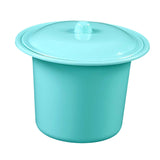 Maxbell Portable Spittoon PP Plastic Lightweight Durable for Elderly Women Men Blue